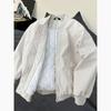 Autumn Winter New Mens American Style Short Casual Loose Minimalist Versatile Bomber Jacket Thickened Padded Outerwear