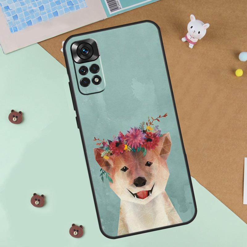 

Animal Cartoon Akita Dog Case For Xiaomi Redmi Note 13 14 9 10 11 12 Pro 10S 11S 12S Cover For Redmi 13C 10C 12C 14C Redmi Note 11 Pro