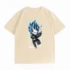 Unisexs Clothing New 100 Cotton Summer TShirt Dragon Ball Unisexs TShirt Vegeta Print Casual Unisexs TShirt
