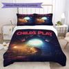 Child'S Play Horror Theme Bedding Without Core 1 Duvet Cover 2 Pillowcase Without Core Soft And Comfortable Christmas Birthday Gift