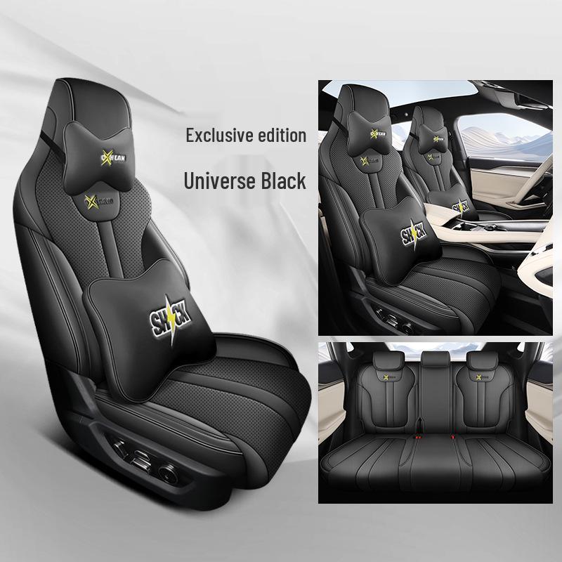 New Model Full Leather Car Seat Cushion for BYD Song L - Universal Four Seasons Use