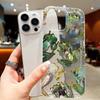Realitic Frog Print Clear Phone Case for Samsung Galaxy A55 A35 A25 A15 5G A24 A23 A22 A32 A52 A52S A71 A72 A51 A05 4G Cover