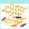 Realistic Forest Animal Model Set For Kids Featuring Giraffe And Lion Pvc Figures