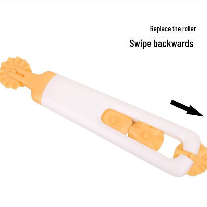 Baking Tools: 4-in-1 Pizza & Pie Crust Cutter with Flower Roller