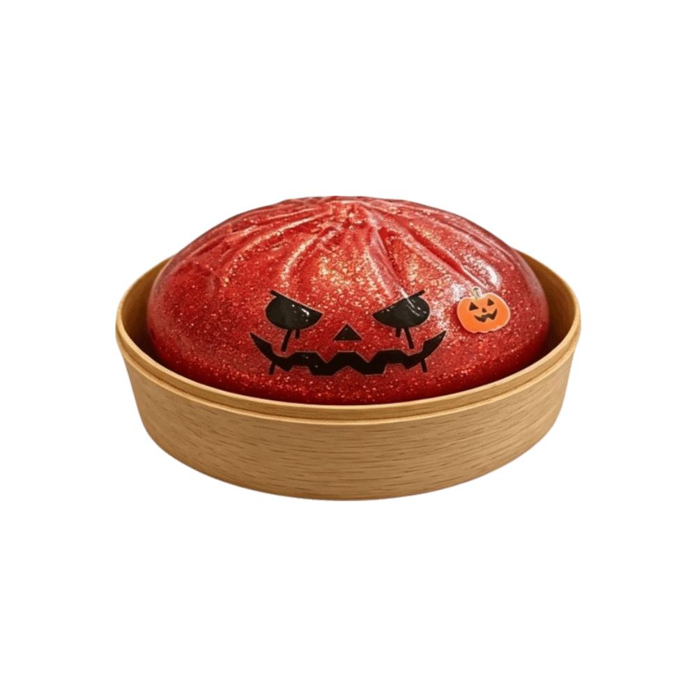 Dumpling-Shaped Dumpling Squishes Glittering Soft Squishy Toy Bun Sensory Balls Halloween