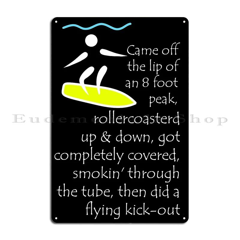 Its surfing Time Hawaii Vintage Ride The Wave Surfboard Ride Metal Wall Mural Plaques Customized Pub Decoration Tin Sign Poster