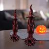 Mysterious Witch Figurine for Garden Porch Themed Display Dark Fantasy Ornament Lightweight Holiday Yard Decoration