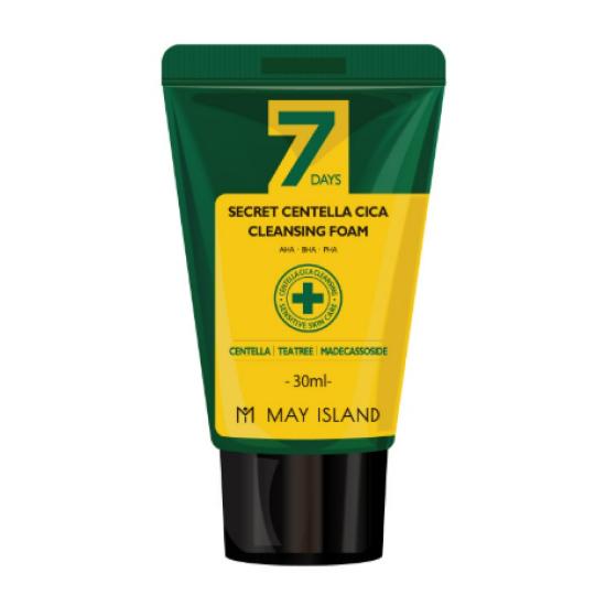 MAY ISLAND 7 Days Secret Centella Cica Cleansing Foam 30ml