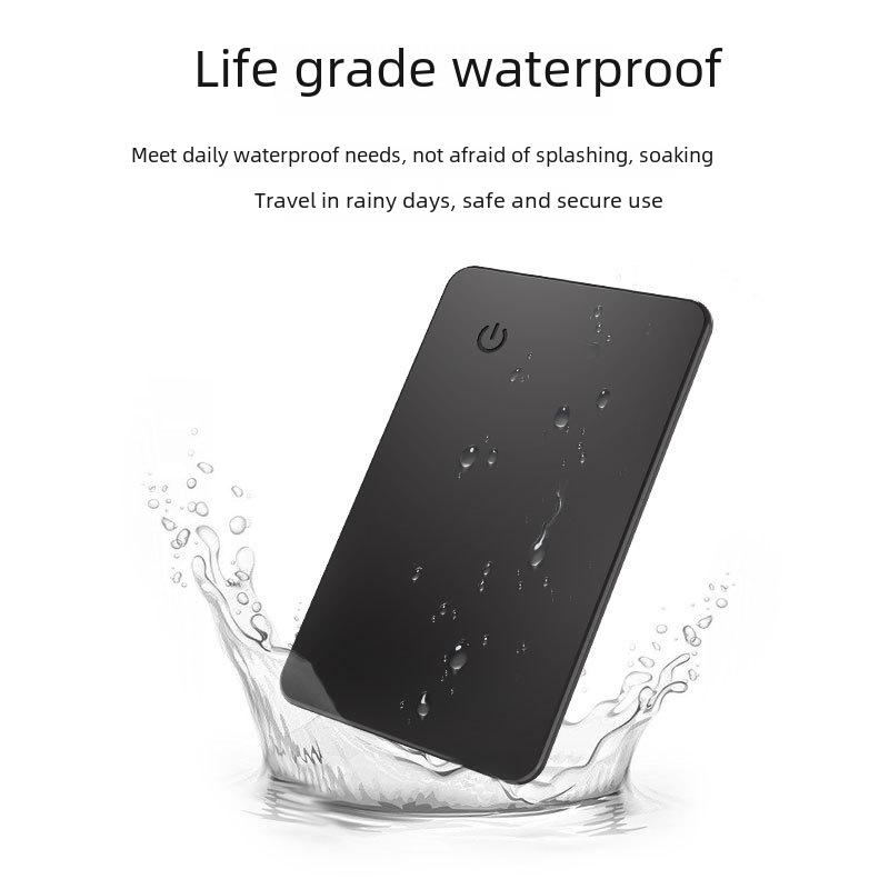Plastic Card Type Smart Anti-Lost Finder - FindMy Global Locator Replacement for AirTag