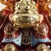 1 szt. Żywiczna Statua Buddy Bóstwa Bogactwa Ozdoba Żywiczne Rzemiosło Prezent na Otwarcie Sklepu Feng Shui Dekoracja Domu Przyciąganie Bogactwa