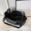 Retro Lightweight Travel Bag, Portable Sports Tote Bag With Rivet Decor, Business Trip Wide Strap Shoulder Bag, Swimming Fitness Bag