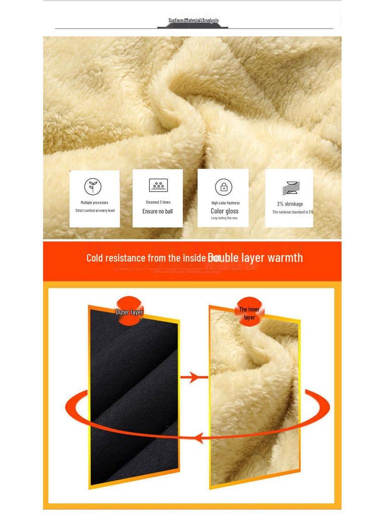 Pantalon Unisexe Chauffant Doublé Polaire avec Chauffage 10 Zones, Réglable pour la Protection de la Taille et des Genoux en Hiver pour Tous les Âges