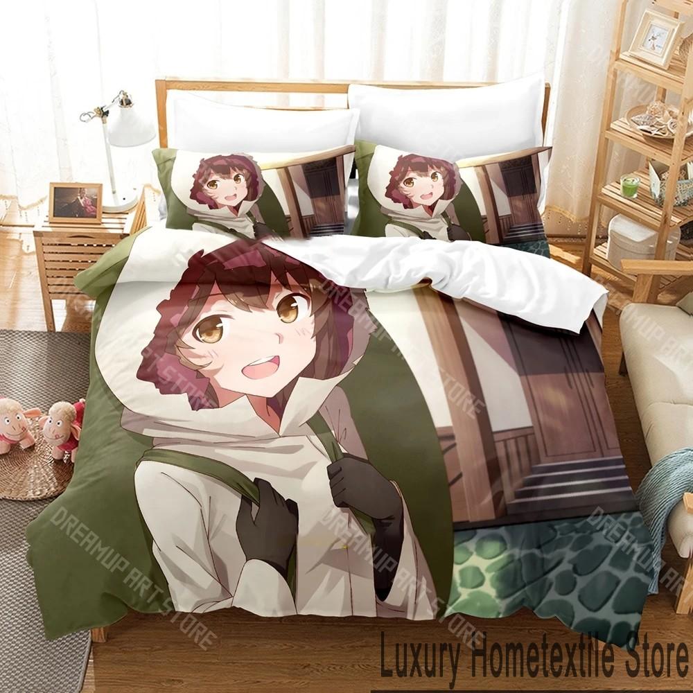 3D Printed DanMach Anime Bedding Set for Boys Girls Duvet Cover And Pillowcase Twin Queen King Full Single Double Sizes