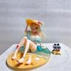 Warship Girls R Changchun Beach Swimsuit Ver Anime Figure Floral Straw Hat Mini Penguin Boxed Collectible For Anime Fans