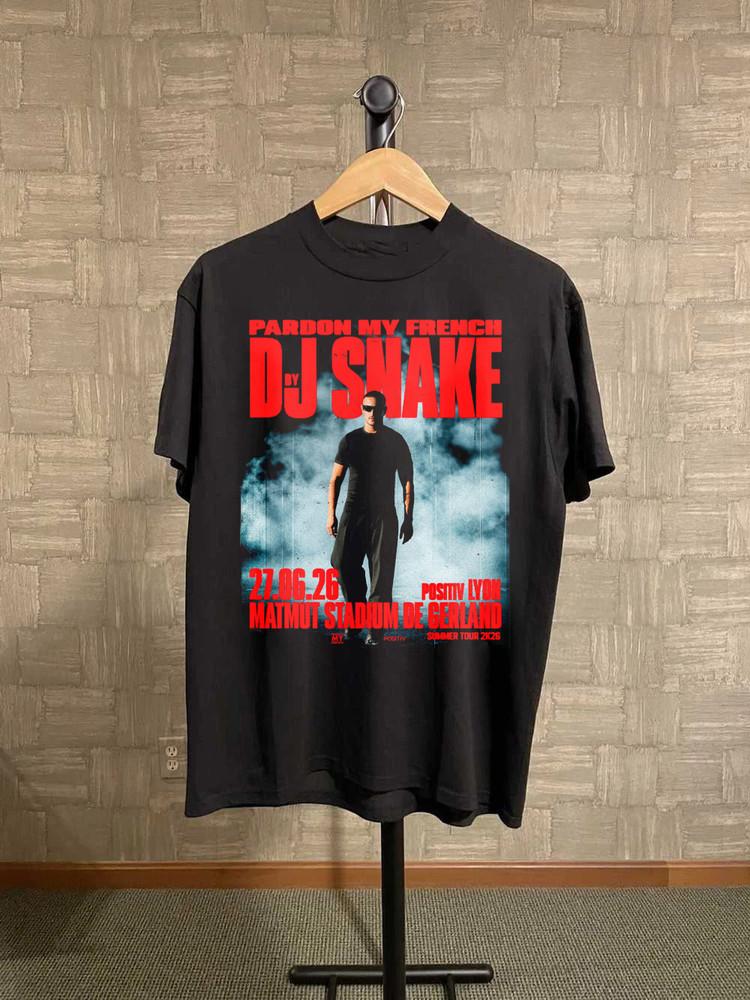 

DJ Snake en concert au Matmut Stadium de Gerland le 27 juin 2026 Shirt T154 Unisex T-Shirt M