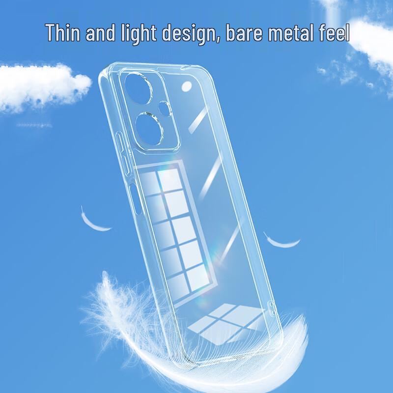 KMaxAI Ultra-Thin TPU Phone Case for Xiaomi Redmi
