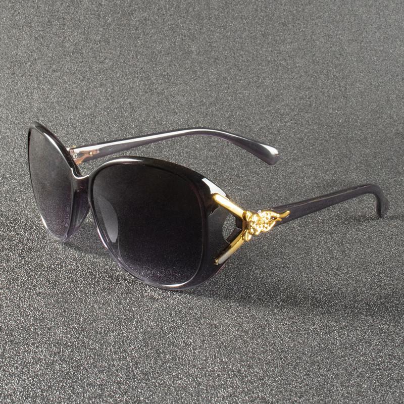 Fashion Oversized Sunglasses Women PC Female Big Frame Gradient Sun Glasses  mujer