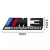 BBKP7 3D Car Decorative accessories M Badge Emblem Decoration Accessories For BMW M3 M4 F07 F34 F30 F20 F10 E60 E46 E53 G01 G02 G05