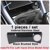 Car Glove Storage Box Sequ / Igniter Panel / Head Fog Light Switch Button Cover AC Trim For VW Volkswagen T-Cross  -