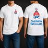 Sherwin Williams Paint Can Pouring Logo Tee | Cover the Earth Design