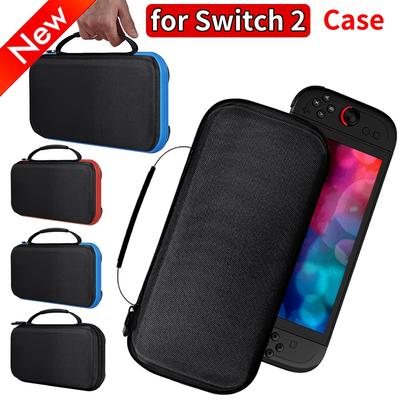 Portable Travel Organiser Large Capacity Shockproof Console Storage Bag Console Protective Handbag for Switch 2 Accessories Bag