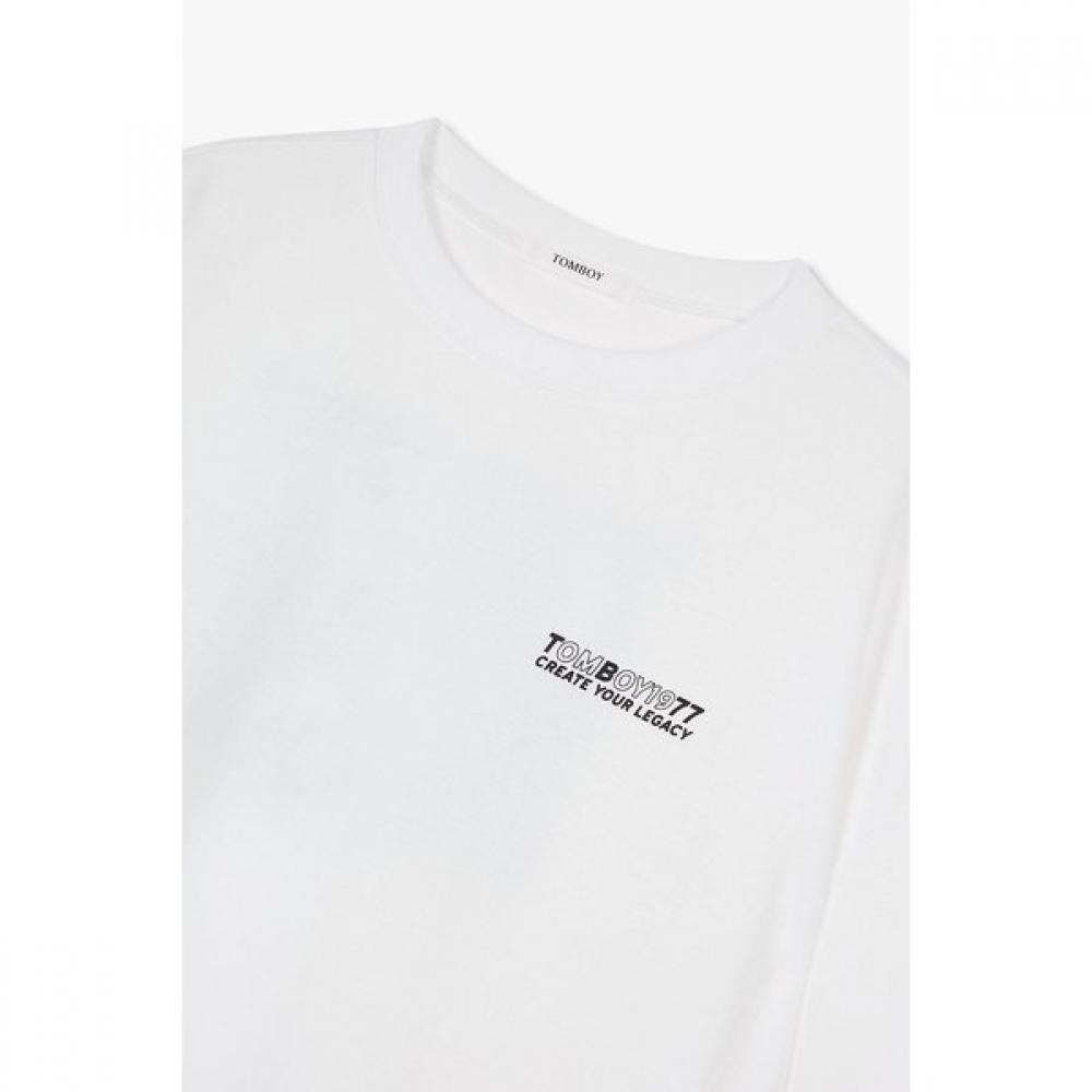 STUDIO TOMBOY Unique LeTTering T shirT