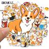 10 30 50PCS Cartoon Welsh Corgi Pembroke Stickers Cute Animals Dog DIY Moto Car Suitcase Laptop Skateboard Graffiti Sticker F5