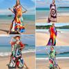 Women's European & American Style Rayon Beach Dress Cover-Up