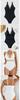 2025 European & American Backless Mesh Bikini Swimsuit
