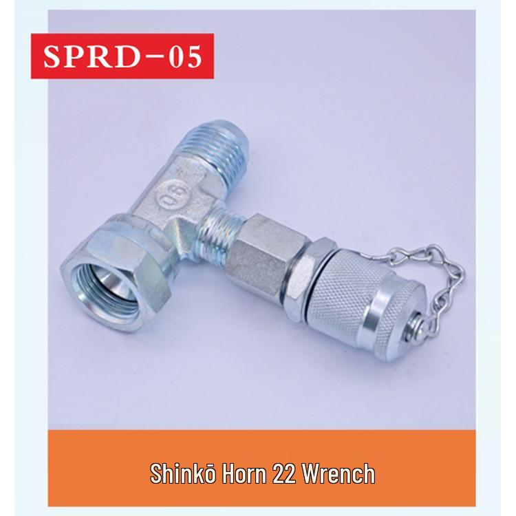 Excavator Hydraulic Pressure Gauge Adapter Set