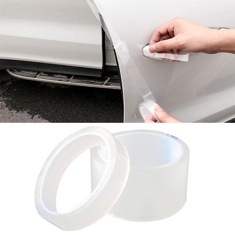 Transparenter Auto Tür Einstiegskantenschutz Türschweller Kratzschutz für Schutz Wasserdichtes Klebeband für Autos Antikollisionsstreifen