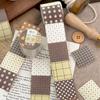 Journal Scrapbooking Tape Clear Printing White Kraft Paper Tape Diy Embellishments Good Adhesion Vintage Washi Tape For Diy