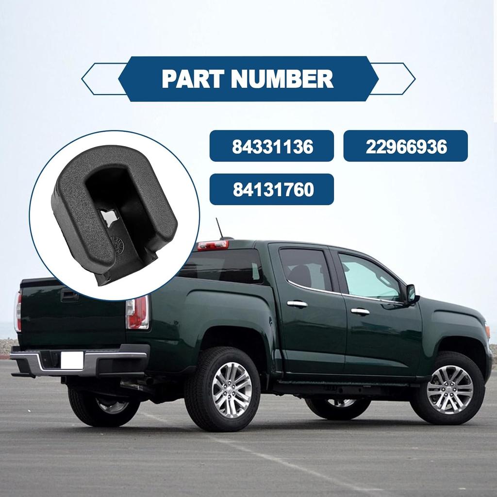 2PCS Tailgate Bushing Compatible with 2014- Chevy Silverado 1500 2500HD 3500HD Colorado, GMC Sierra 1500 2500 HD 3500 HD Canyon, For Tail Gate Hinge,