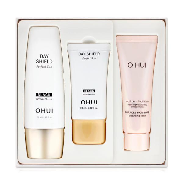 Ohui Day Shield Perfect Sun Black 80ml Special (Large Capacity) Moisturizing Base