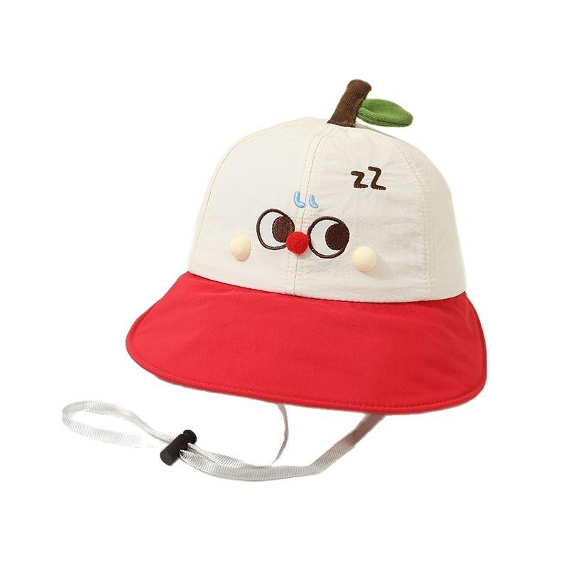 Kids Spring Summer Thin Wide Brim Quick Dry Baseball Cap Cute Funny Sun Hat For Boys Girls Baby Outdoor Travel Trendy