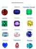 Cultured Emerald-Cut Sapphire Blue Loose Stones with AGL Certificate Main Stone Jewelry