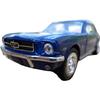 KINSMART Scale 1964 Ford Mustang Diecast Model Blue 1/34 Car,