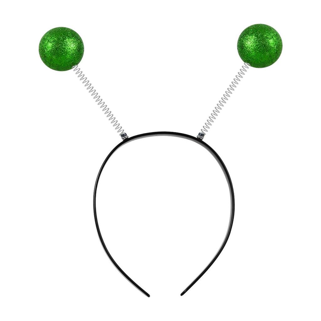 Black Angled Toothless Headband & Hair Clip Set - Christmas Edition