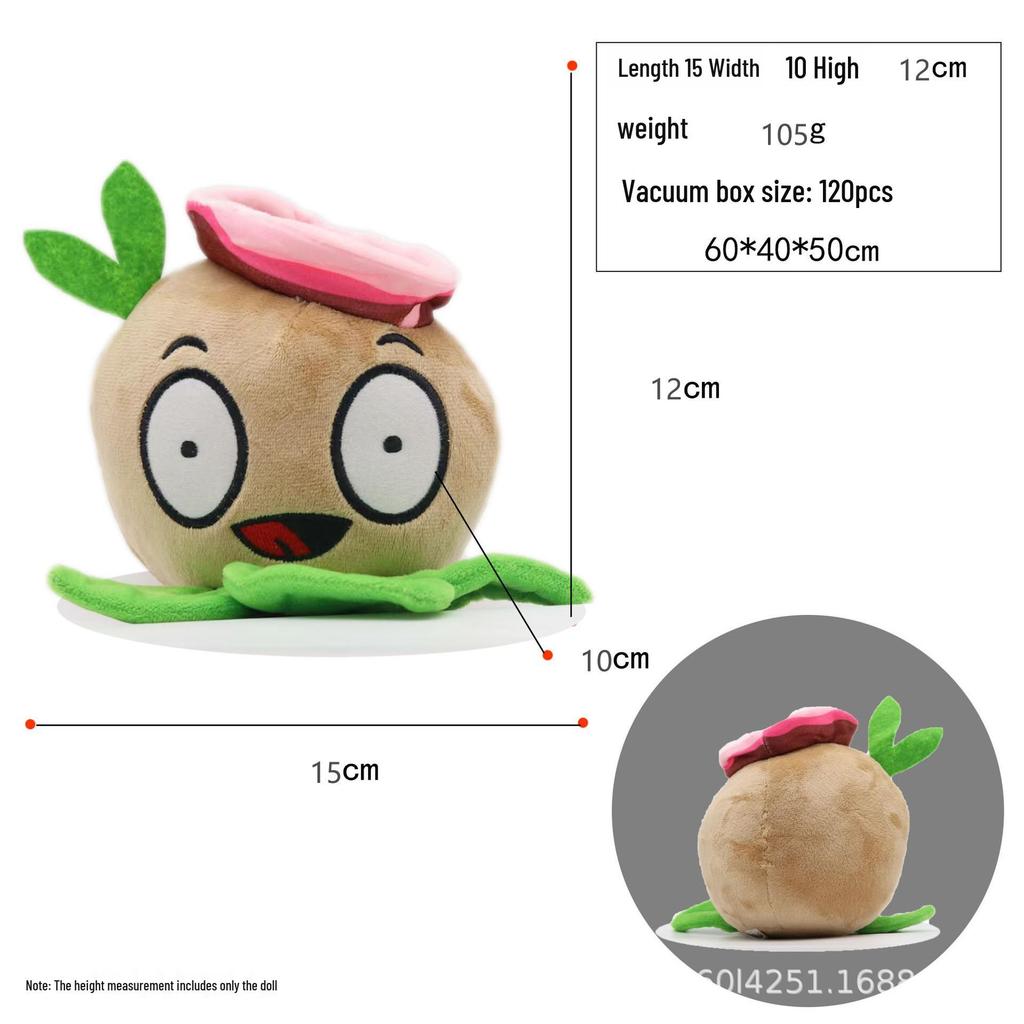 Popular Plant Vs. Zombies Plush Toy Set - Kids' Birthday Gift