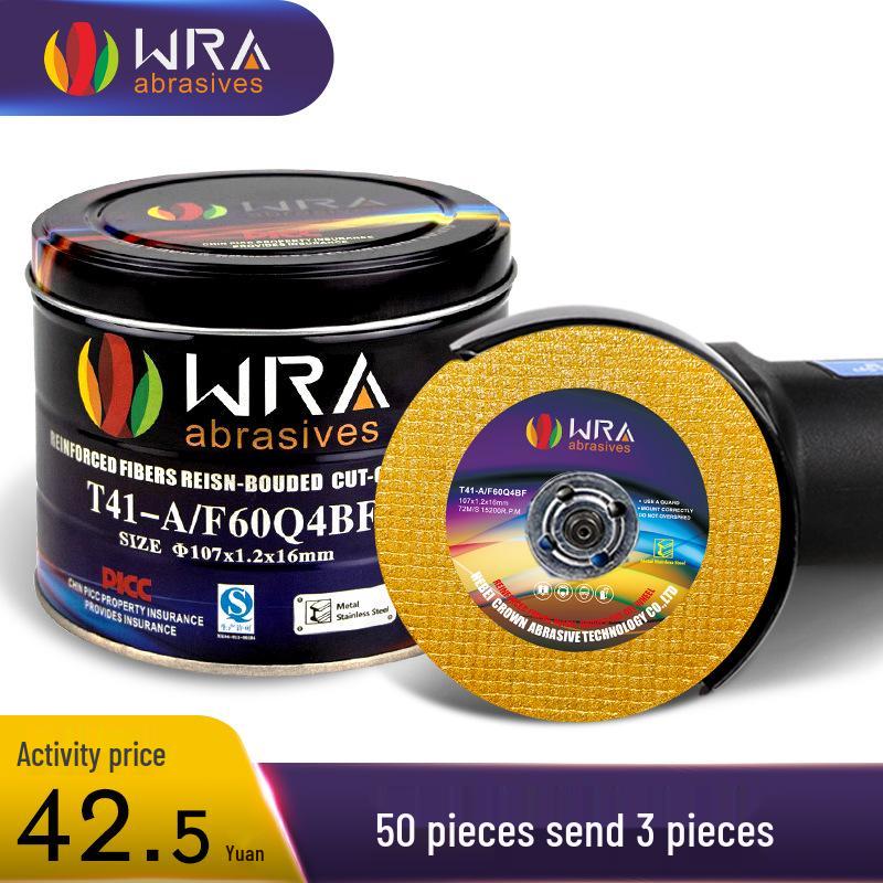 Ultra-Thin Stainless Steel Cutting Disc for Angle Grinder - 100mm Grinding & Polishing Wheel Saw Blade