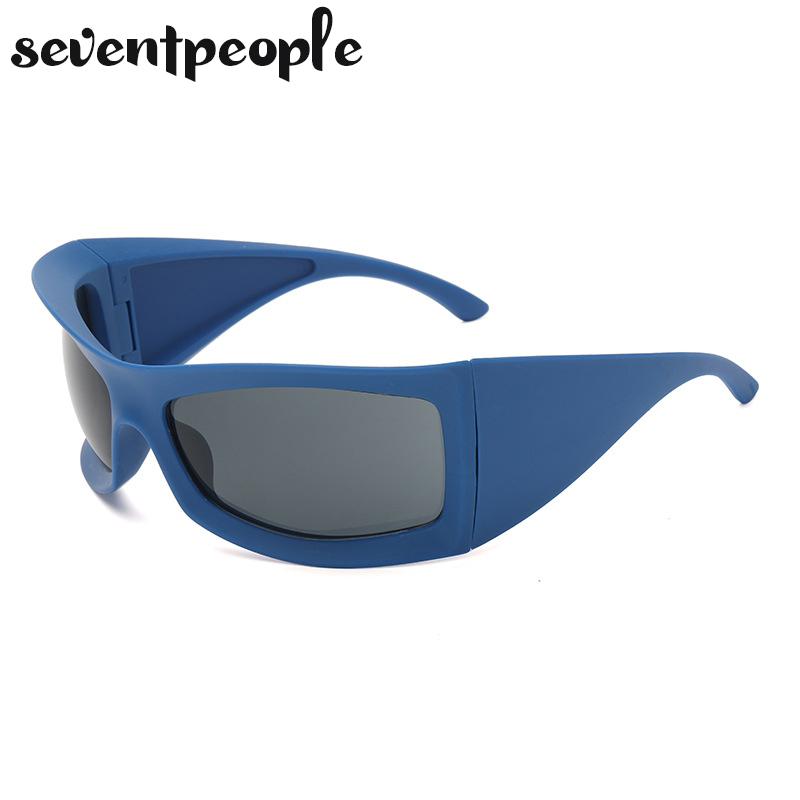 Oversized Square Sunglasses Women Punk Shield Sun Glasses For Men Streetwear Y2k Sunglass Unisex Outdoor Sports Goggle Male