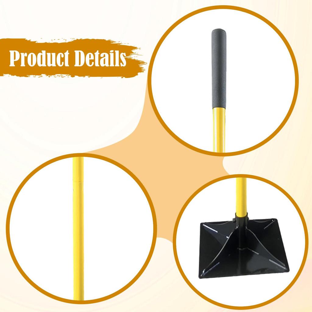Garden Tamper, Easytouse Gardening Tool, with Cm Handle for Repairing Paving Stones, Leveling The