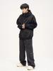 Men's High-End American Artistic Half-Zip Street Style Hoodie