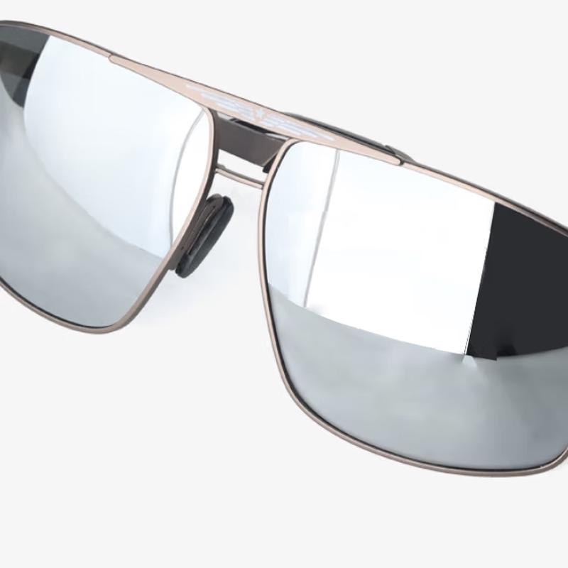 Gold Frame Aviator Goggles Universal