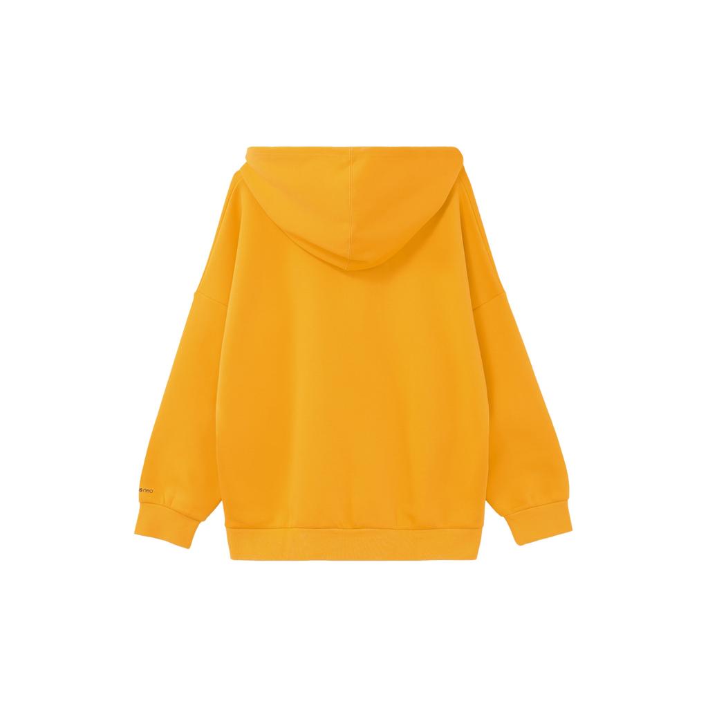 Adidas Neo X Gudetama Print Hoodie Sweatshirt Women Tops Yellow GU8167