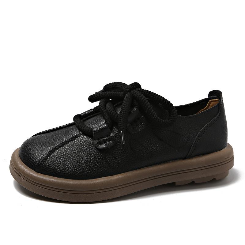 Płaskie dno mały pachnący wiatr duży rozmiar pojedyncze buty damskie nowe okrągły nosek sznurowane wróżka styl koledżowy boken buty damskie