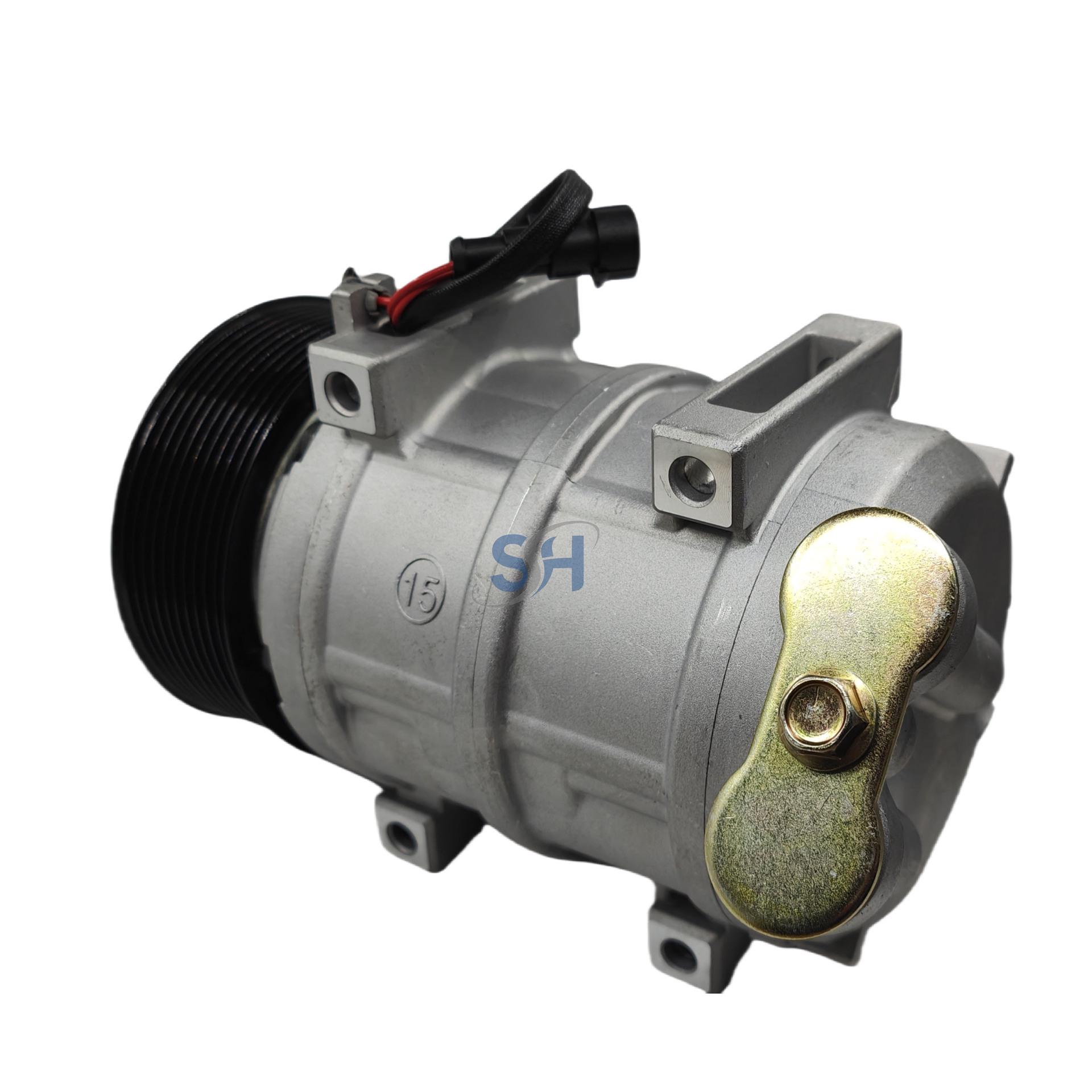 Jiefang 16 JH6 Automotive AC Compressor for Engineering Vehicles