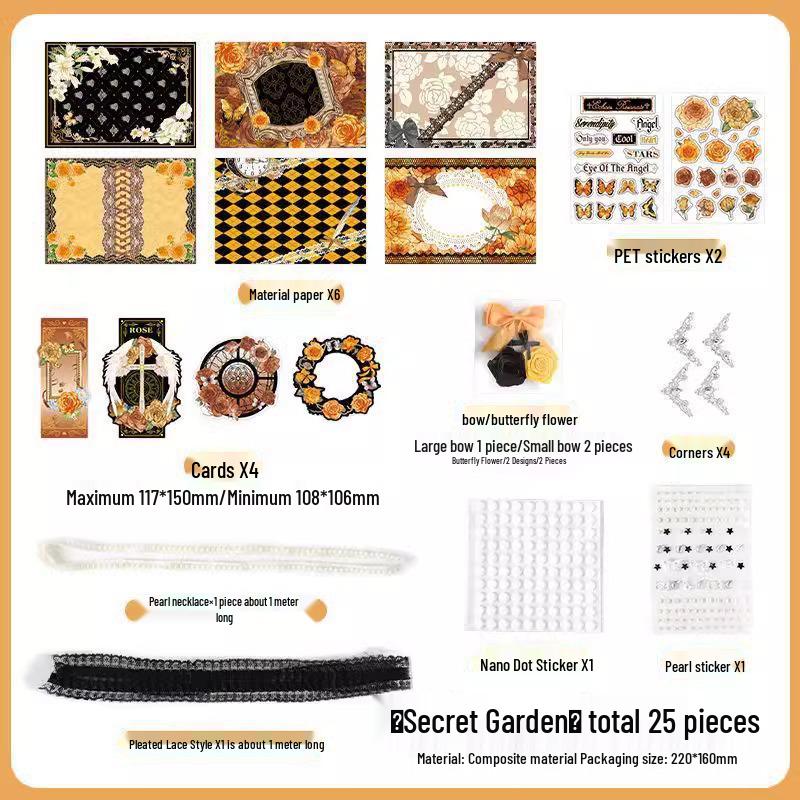 Yuxian DIY Ita Bag Kit Vol. 2 - Ins Style Accessories for Handmade Decoration