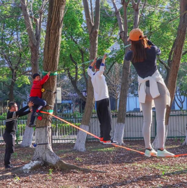 Outdoor Climbing Toys & Swings for Sensory Training and Balance