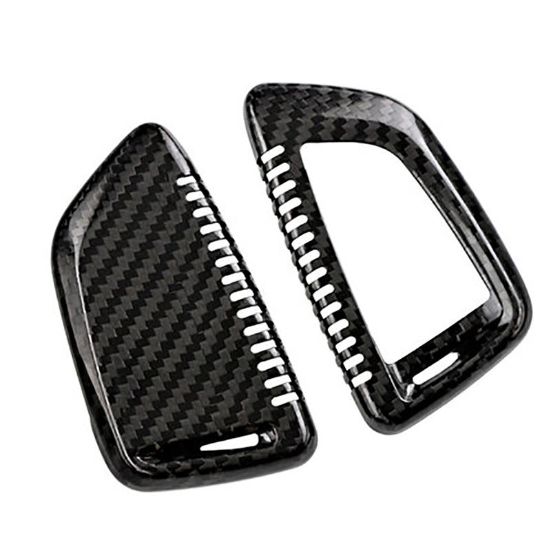 

Real Carbon Fiber BMW Car Key Protector Protection Case Cover Shell For BMW 3 5 7 Series X 5 Blade Key Auto Accessories